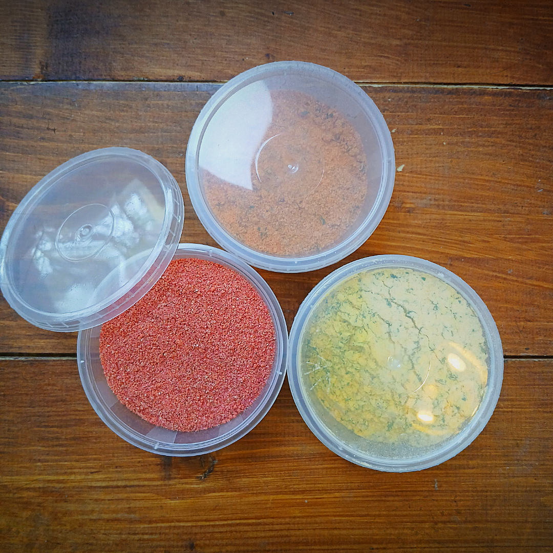 3 Marinade Tubs